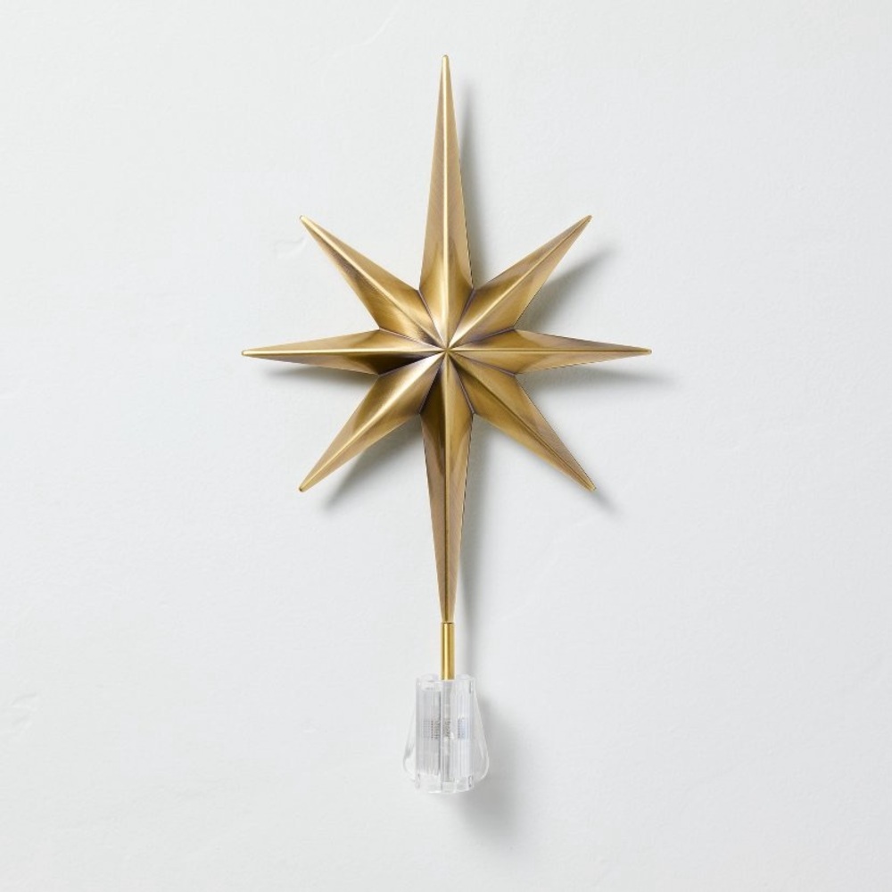 13-Inch Brass Star Tree Topper from Hearth & Hand™ with Magnolia Christmas 2025 - Picture 1 of 6